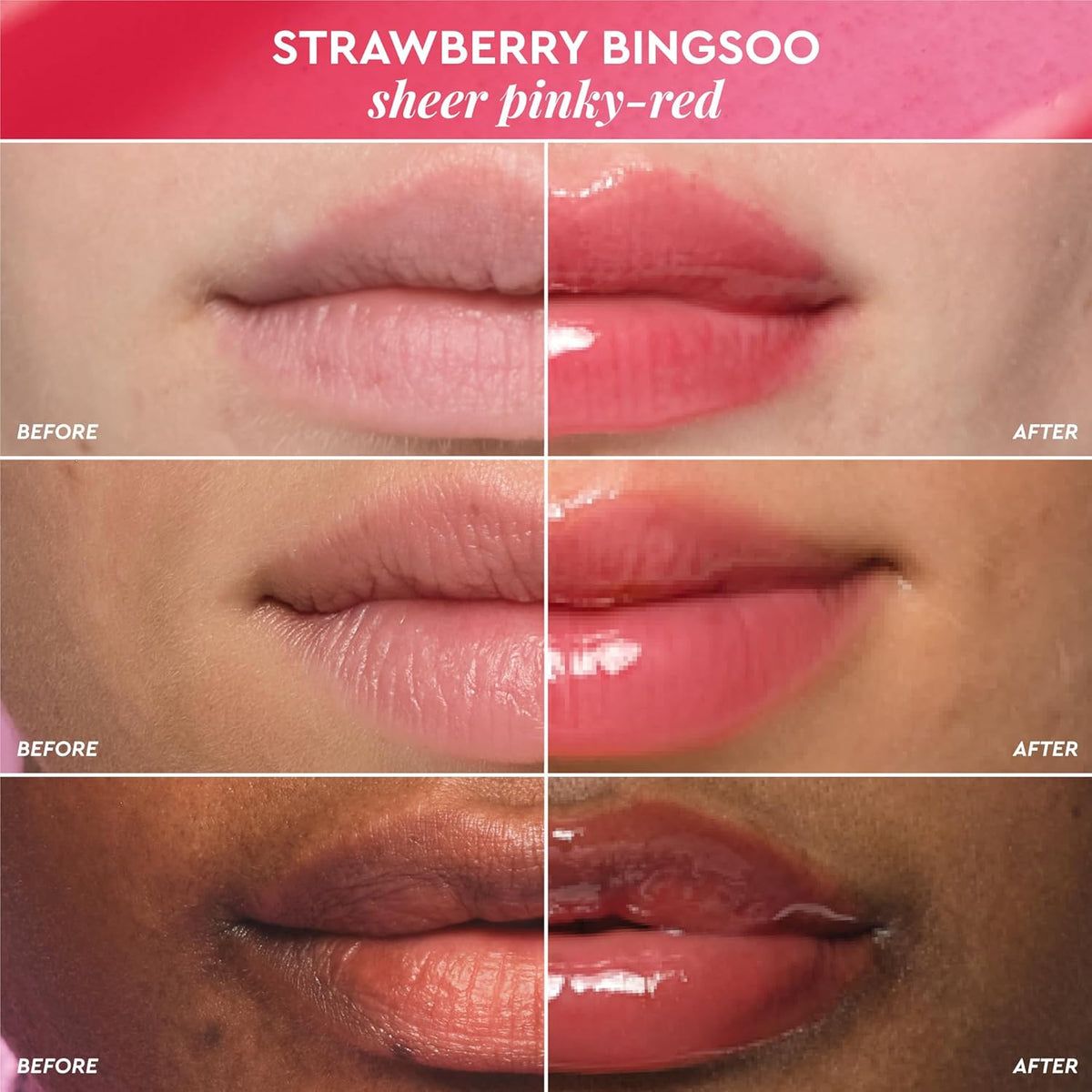 Glow Recipe Glass Balm Lip Treatment - 12Hr Hydrating Lip Balm & Moisturizer with Hyaluronic Acid