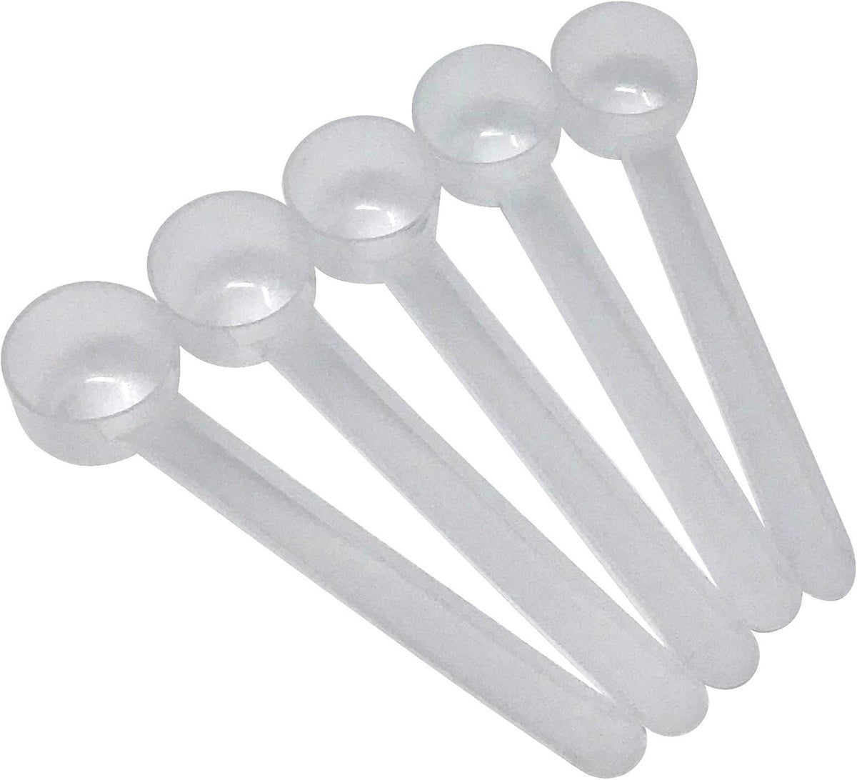 2 Teaspoon (2/3 Tablespoon | 10 mL) Long Handle Rounded Scoop for Measuring Coffee, Pet Food