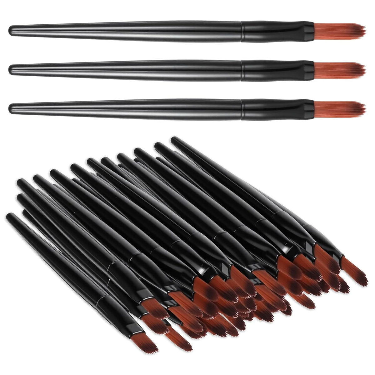 120Pcs Disposable Lip Brushes for Lipstick Brush Applicator Lip Applicators Lips Makeup Brushes for