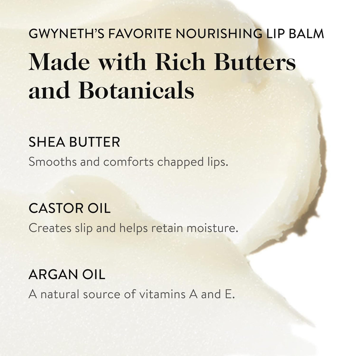 goop Beauty Clean Lip Balm | Dry Lips Treatment | Coconut Oil, Pomegranate Extract, & Shea Butter |