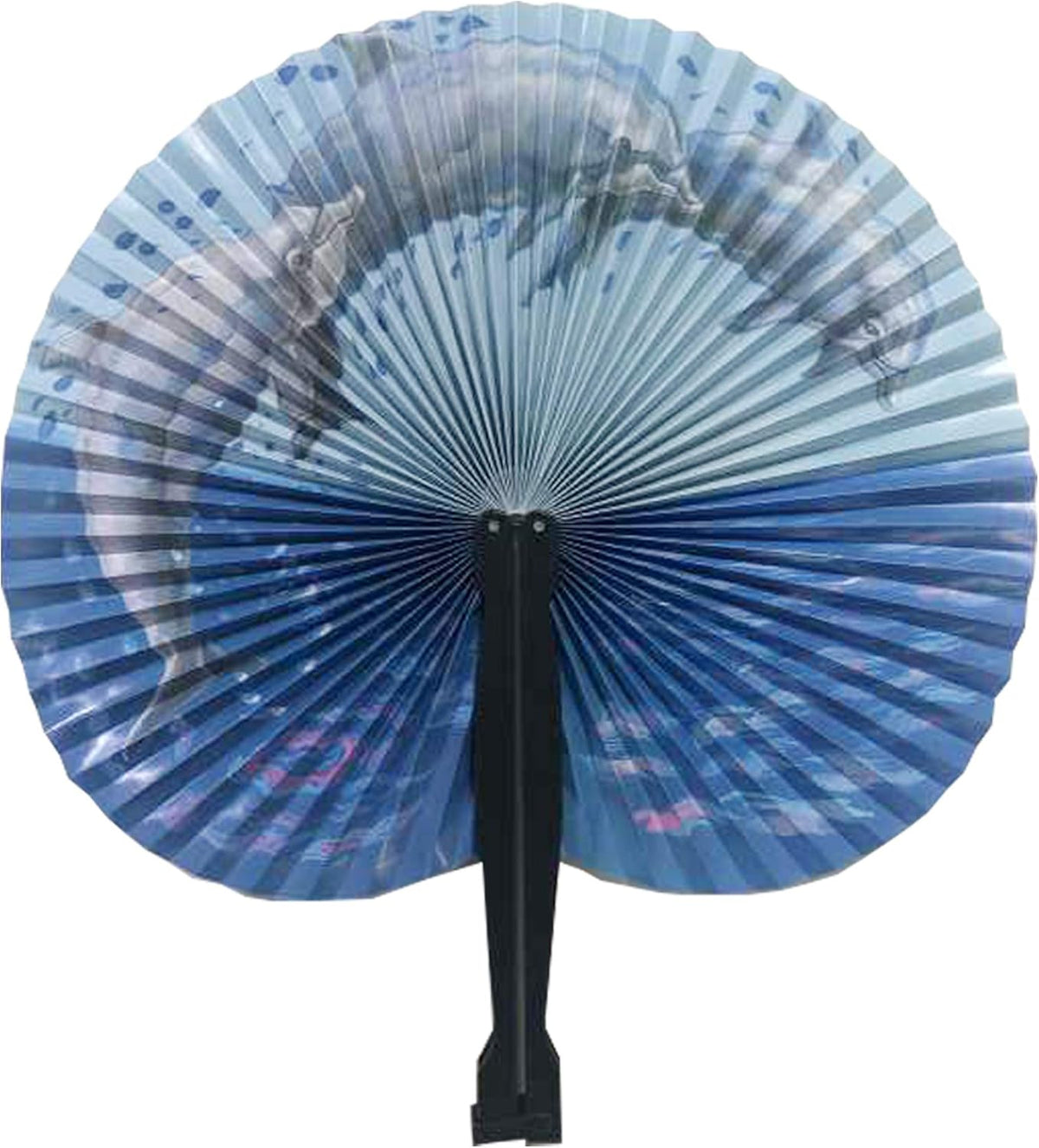 20 Pcs 10" Safari Print Animal Folding Paper Fan Bulk Assortment for
