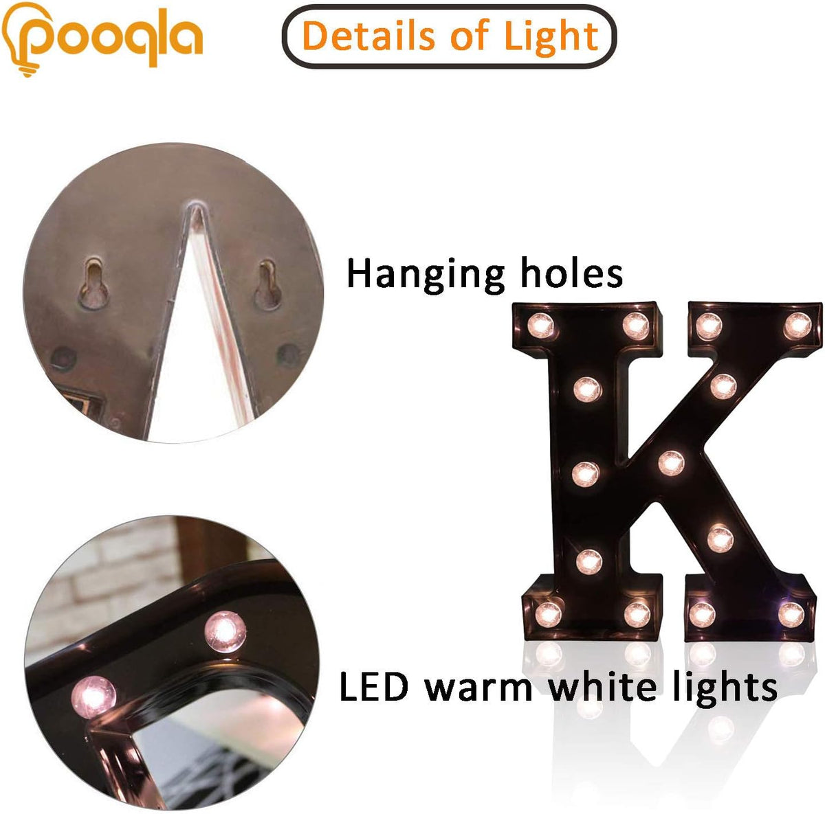 Decorative LED Illuminated Letter Marquee Sign - Alphabet Marquee Letters with Lights For Wedding
