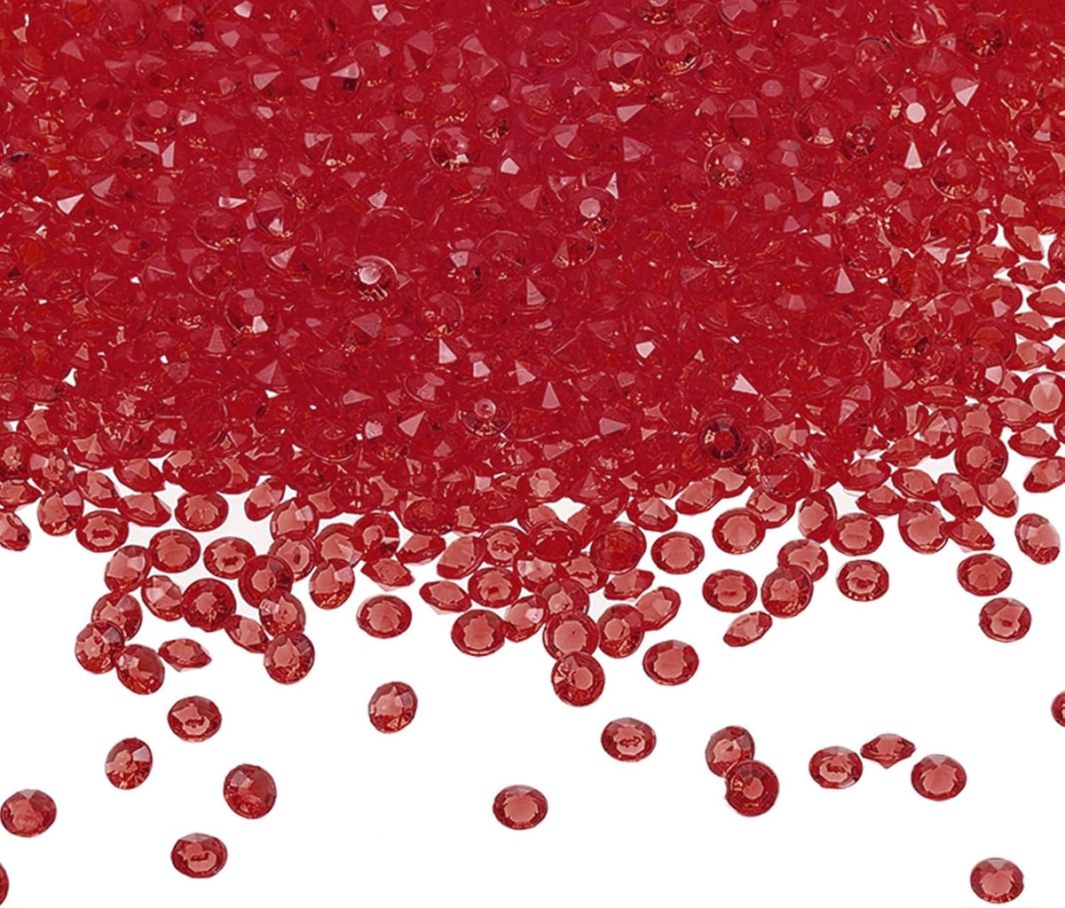 PATIKIL 10000 Pcs Wedding Table Scatter Confetti Crystals 4.5mm Acrylic Diamonds Vase Fillers Gems