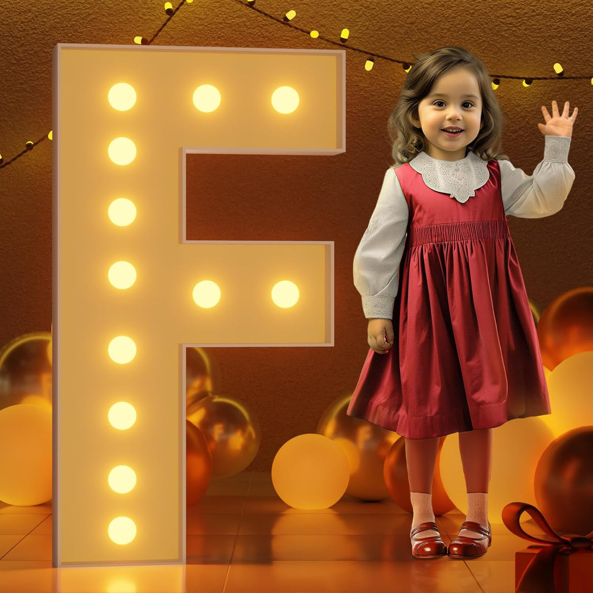 Marquee Letters 4 Feet Tall Large Light Up Letters F Happy Birthday Decorations Marry Me Engagement