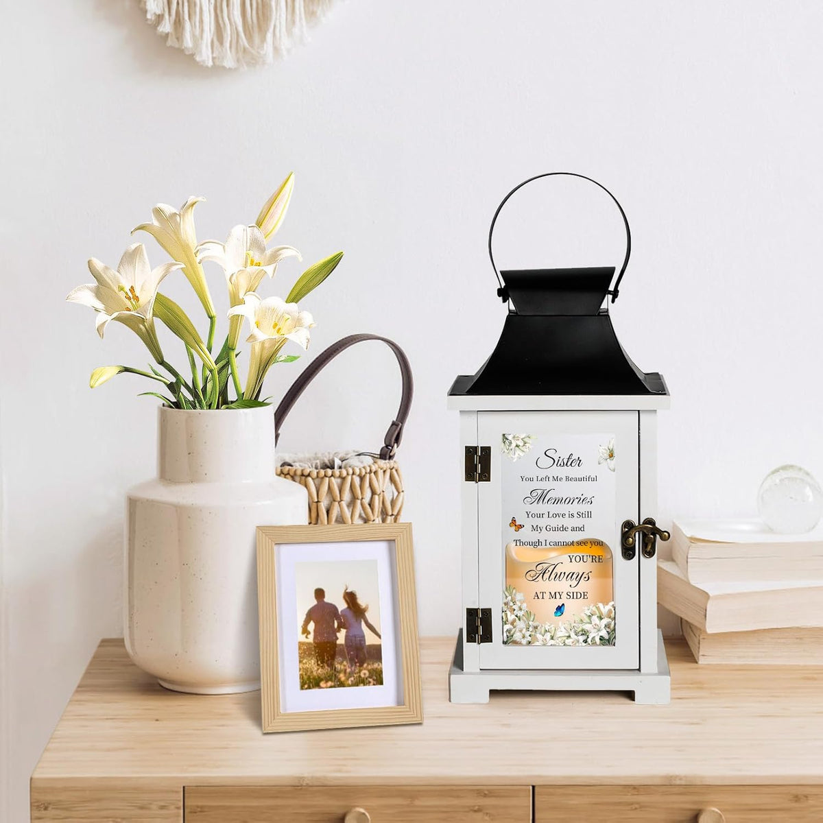 Memorial Lantern Bereavement Sympathy Gifts in Memory of Loved One Memorial Gifts for Loss of