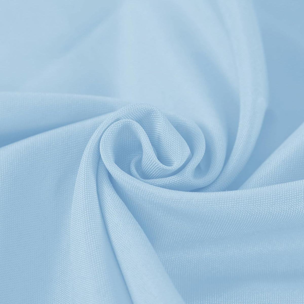 Fokitut 6 Pack Round Tablecloth, 120 Inch, Stain Resistant and Wrinkle Polyester Table Cloth