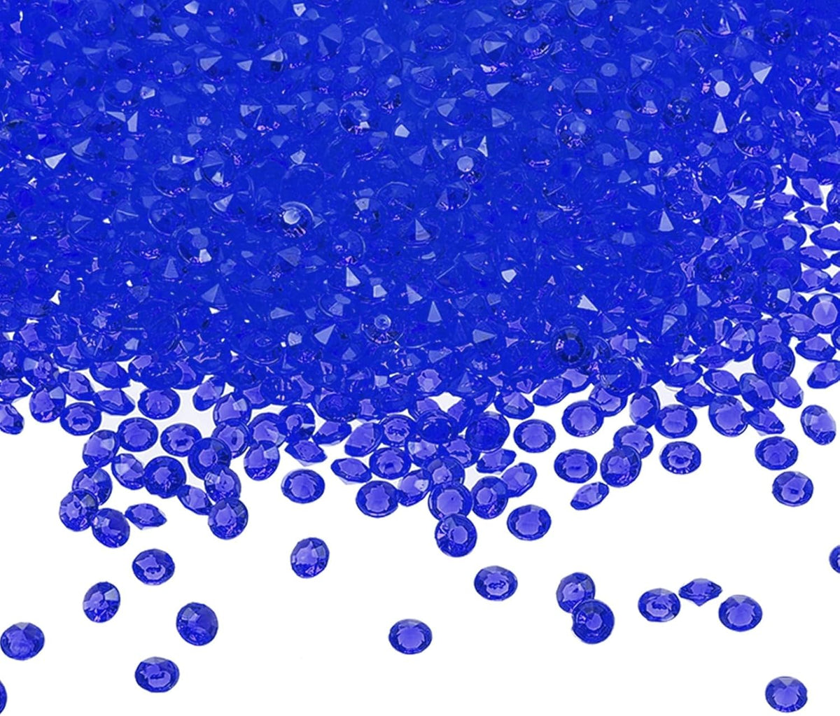 PATIKIL 10000 Pcs Wedding Table Scatter Confetti Crystals 4.5mm Acrylic Diamonds Vase Fillers Gems