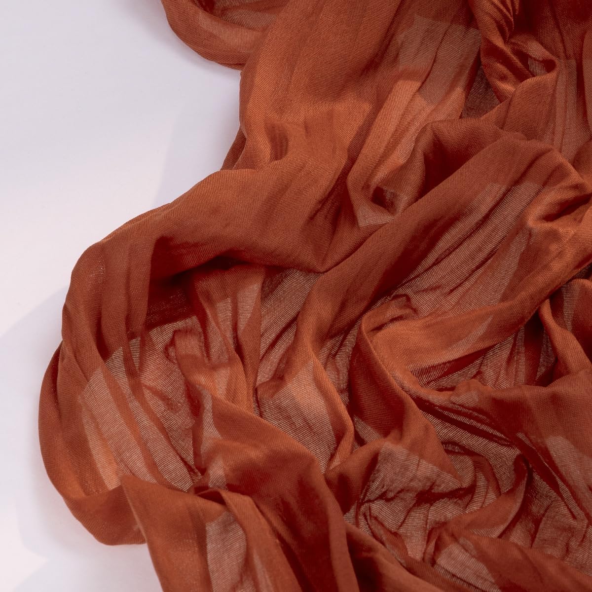 Terracotta Cheesecloth Table Runner 12 Pack Fall Burnt Orange Cheese Cloth Table Runners 120 Inches