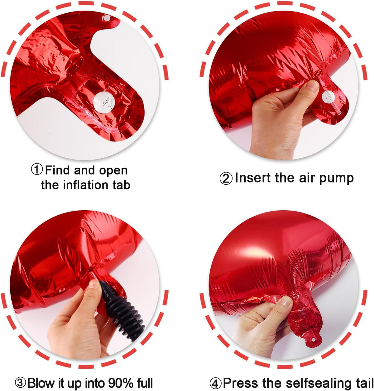 Number Balloon 40 Inch Red 7 Balloon, Red 7 Seven 7th Balloon Number Party Decorations, Number 7 17