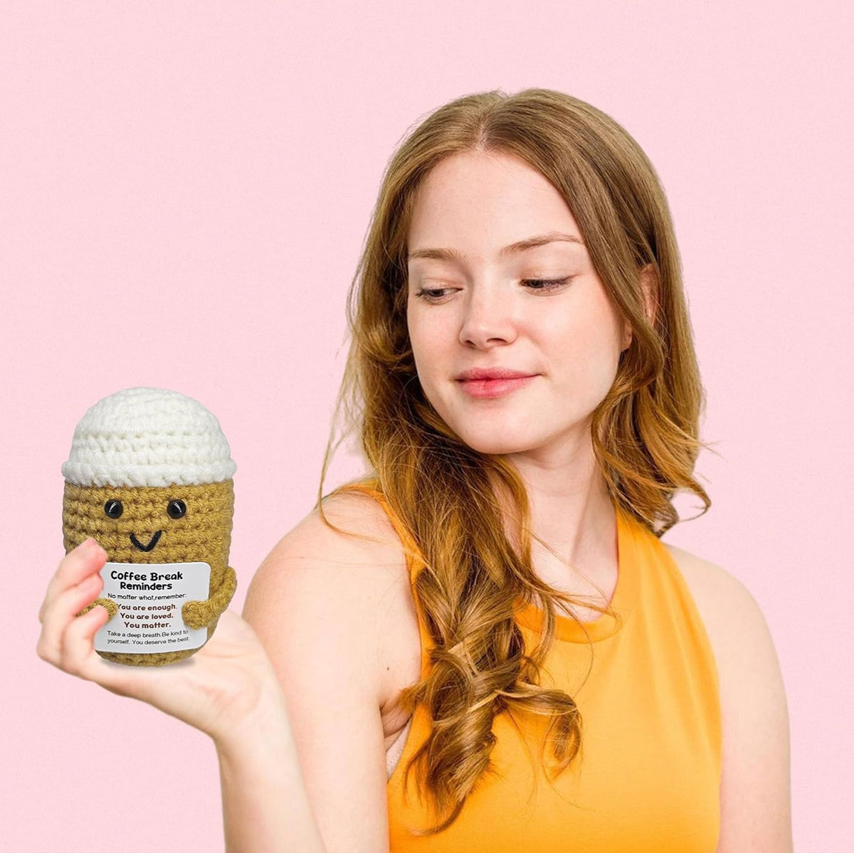 Coffee Lovers Birthday Gifts for Women Men,Emotional Support Gifts,Encouragement Little Reminders