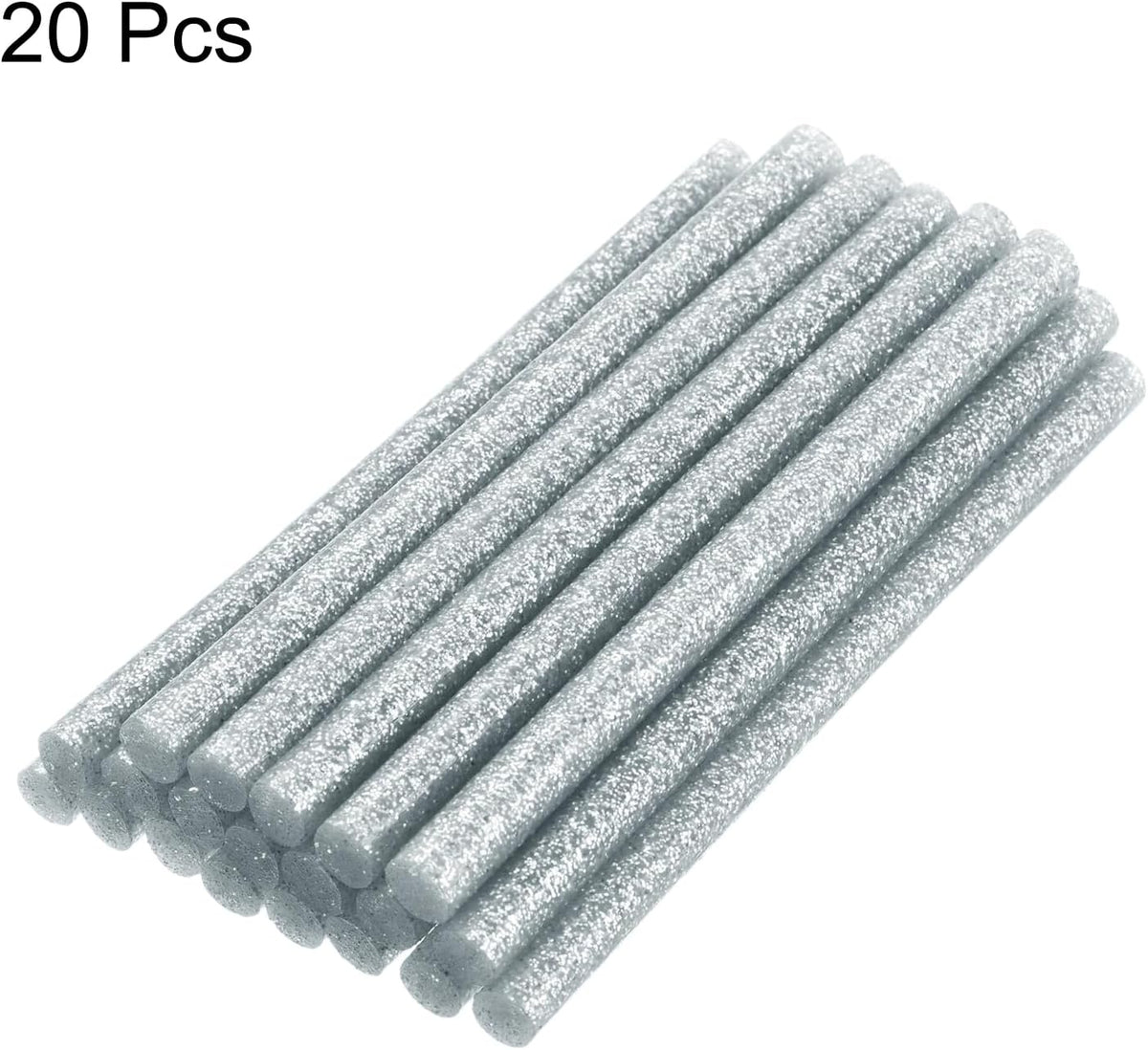 uxcell 20pcs Hot Glue Sticks for Glue Gun 7mm/0.27-inch x 8-inch Mini Hot Melt Adhesive Glue Stick