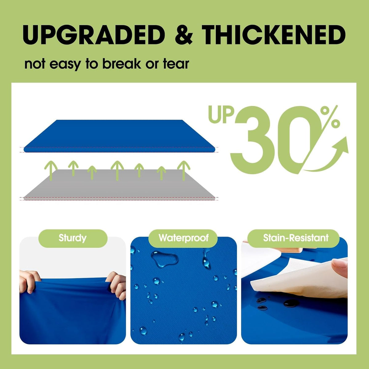 Pureegg Plastic Table Cloth Disposable 10 Pack, 84'' Round Table Cloths, Graduation, Patriotic