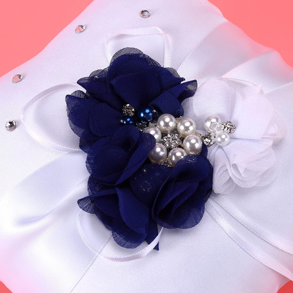 Page boy Fake Pearls Pearl Decoration Ribbon Decoration Retro Decor Artificial Garland Decorated