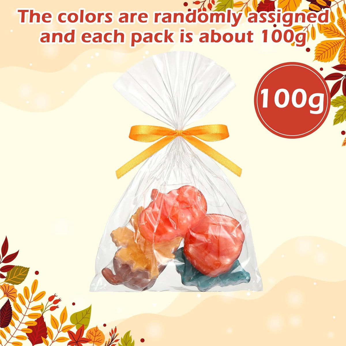 200g Autumn Theme Decorative Soap Fall Baby Shower Favors Halloween Thanksgiving Decor Pumpkin