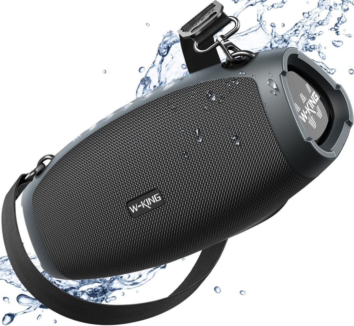 W-KING 120W Max Portable Speakers Bluetooth Wireless, IPX6 Waterproof Loud Bluetooth Speaker