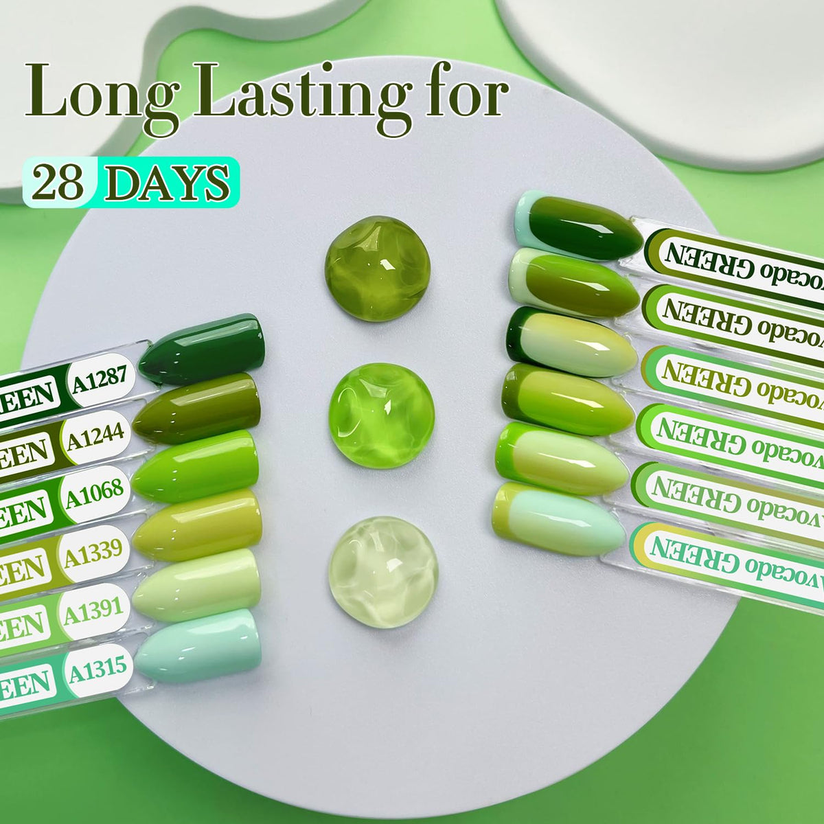 Double Rhythm 6 Pcs 15 ML Gel Polish Set Same Color Same Bottle Soak Off Gel Polish Kit Nail Art