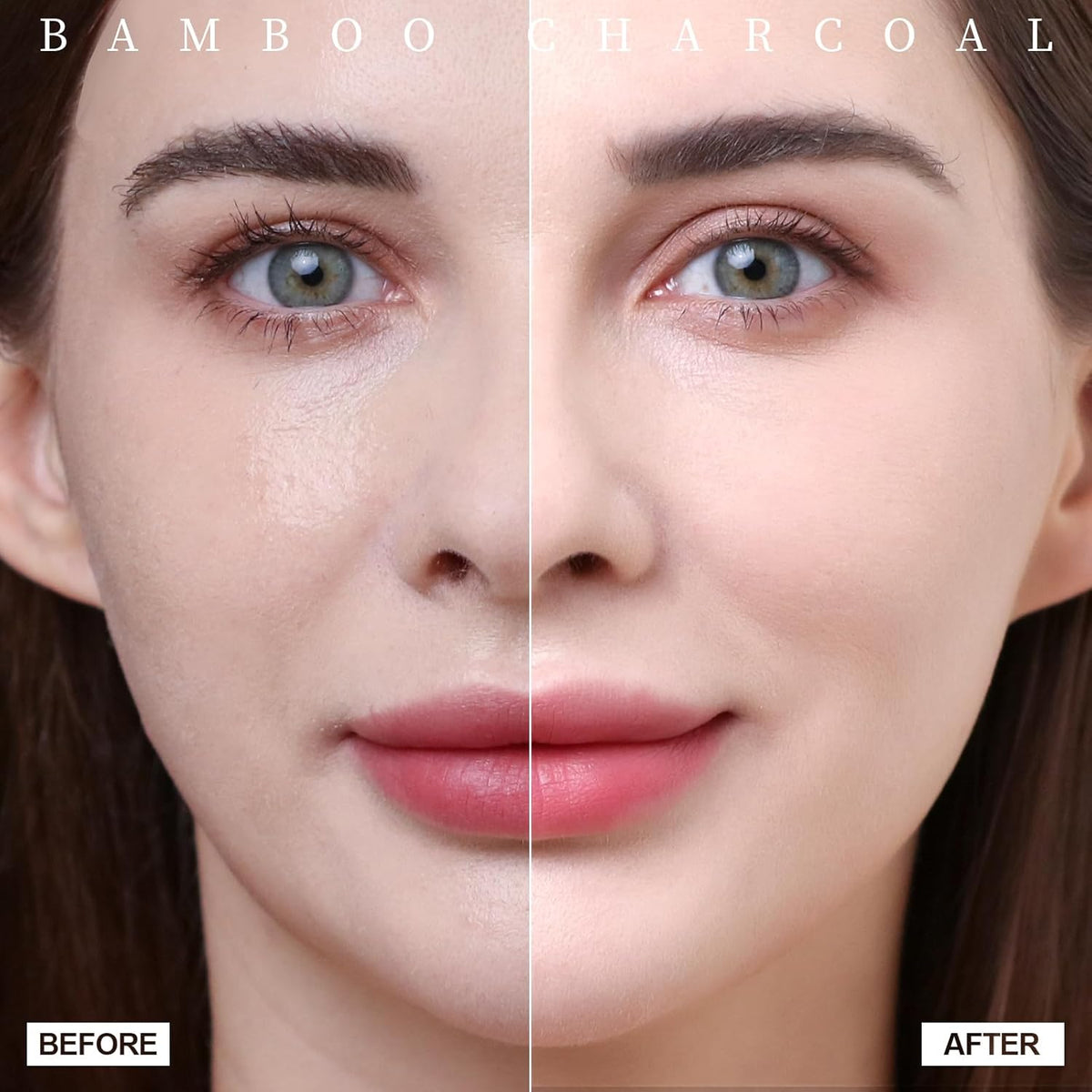 Teenitor Bamboo Charcoal Blotting Paper - 1200 Count Oil Absorbing Sheets for Oily Skin Face Oil