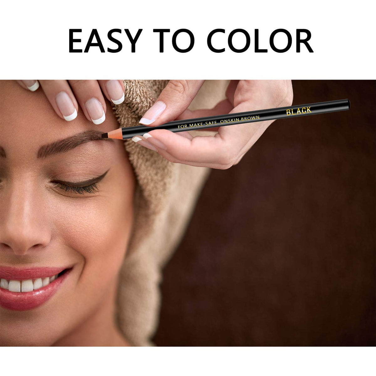 Waterproof Eyebrows Pencil Tattoo Makeup And Microblading Supplies Kit-Permanent Eye Brow Liners In