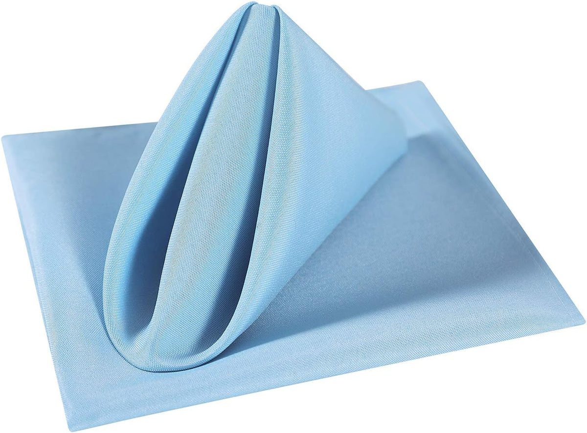 Cloth Napkins 20x20 inch Washable Polyester Dinner Napkins Soft Table Napkins for Wedding Party
