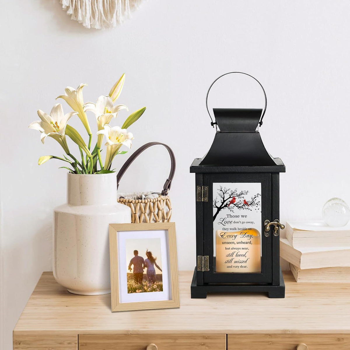 Memorial Lantern, Bereavement Sympathy Gifts for Loss of Loved One Mother Father, Bereavement Gifts