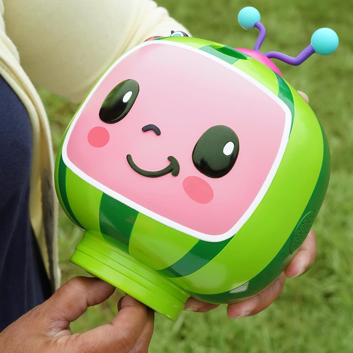 CoComelon NO Spill Musical Bubble Machine | Bubble Toy for Baby, Toddlers and Kids | Amazon Toys