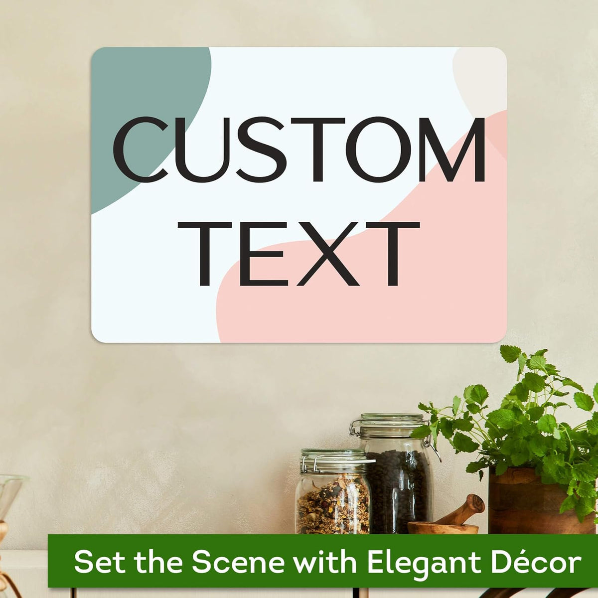 Custom Sign, Custom Street Sign, 11 Font Colors, 13 Font Styles, 4 Hole Options, 22 Sizes, 10x14