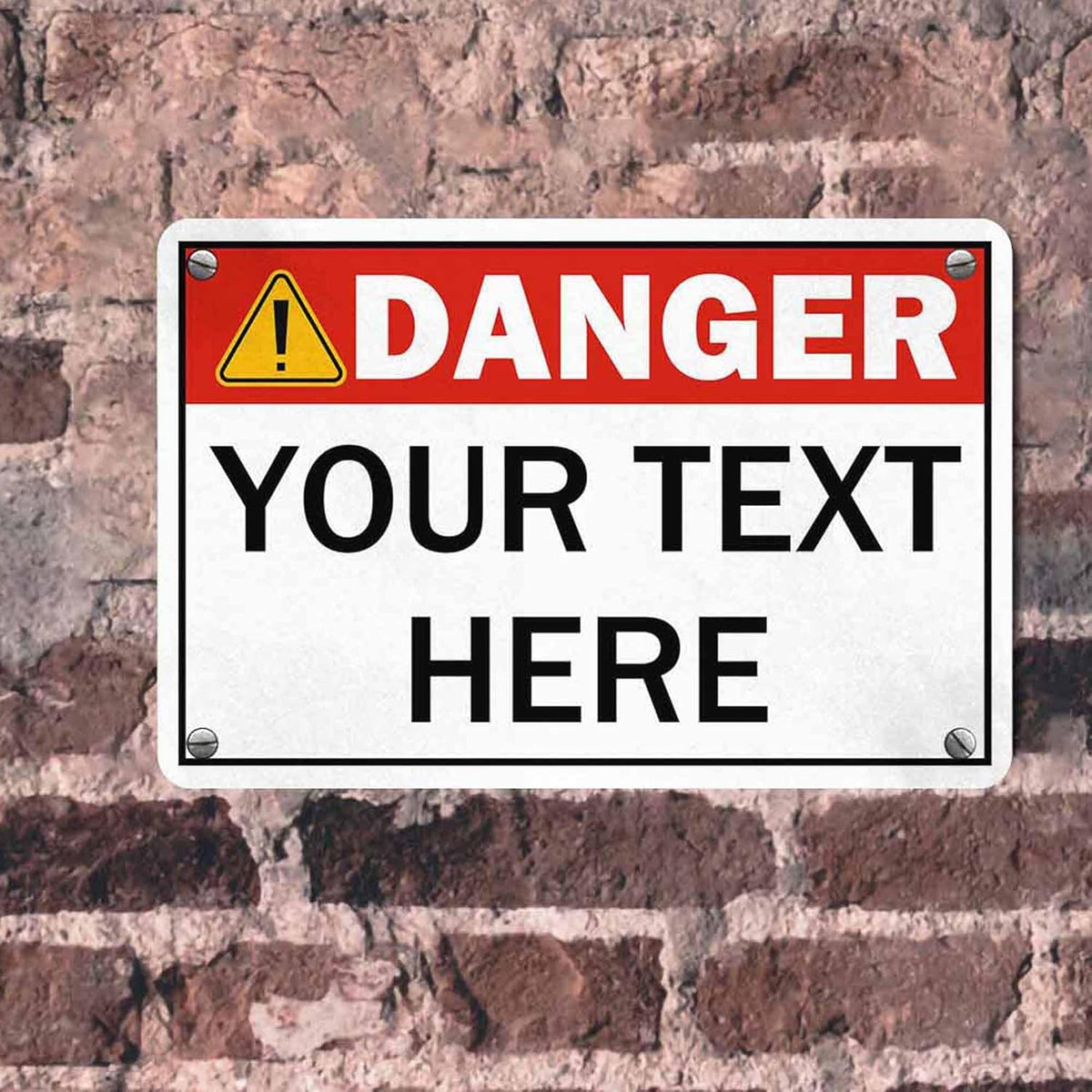 Custom Sign, Personalized Metal Signs, Customize for Office, Business, Workplace, Office, Home