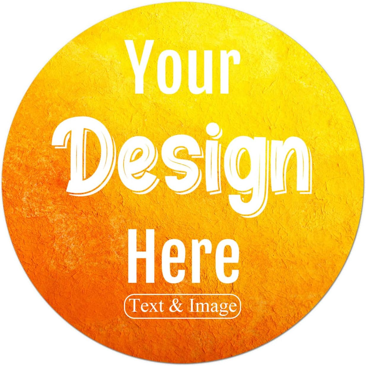100-500 Custom Stickers Personalized Labels, Customized Stickers with Any Image Logo and Text.