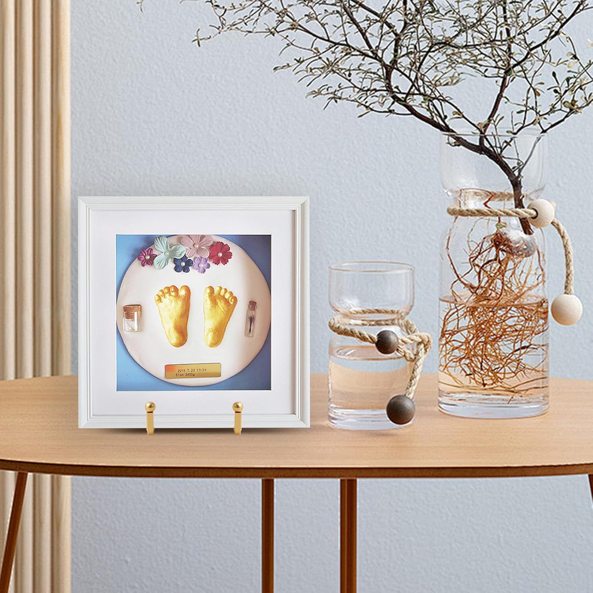 Plate Holder Easel Display Stand - 4.5 inch Metal Plate Stands for Display - Tabletop Picture Stand