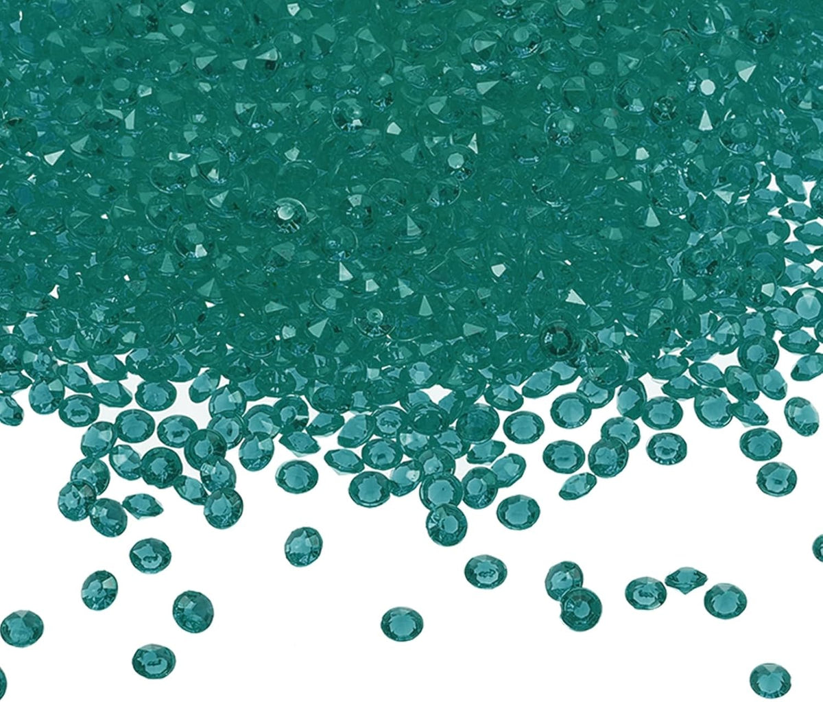 PATIKIL 10000 Pcs Wedding Table Scatter Confetti Crystals 4.5mm Acrylic Diamonds Vase Fillers Gems