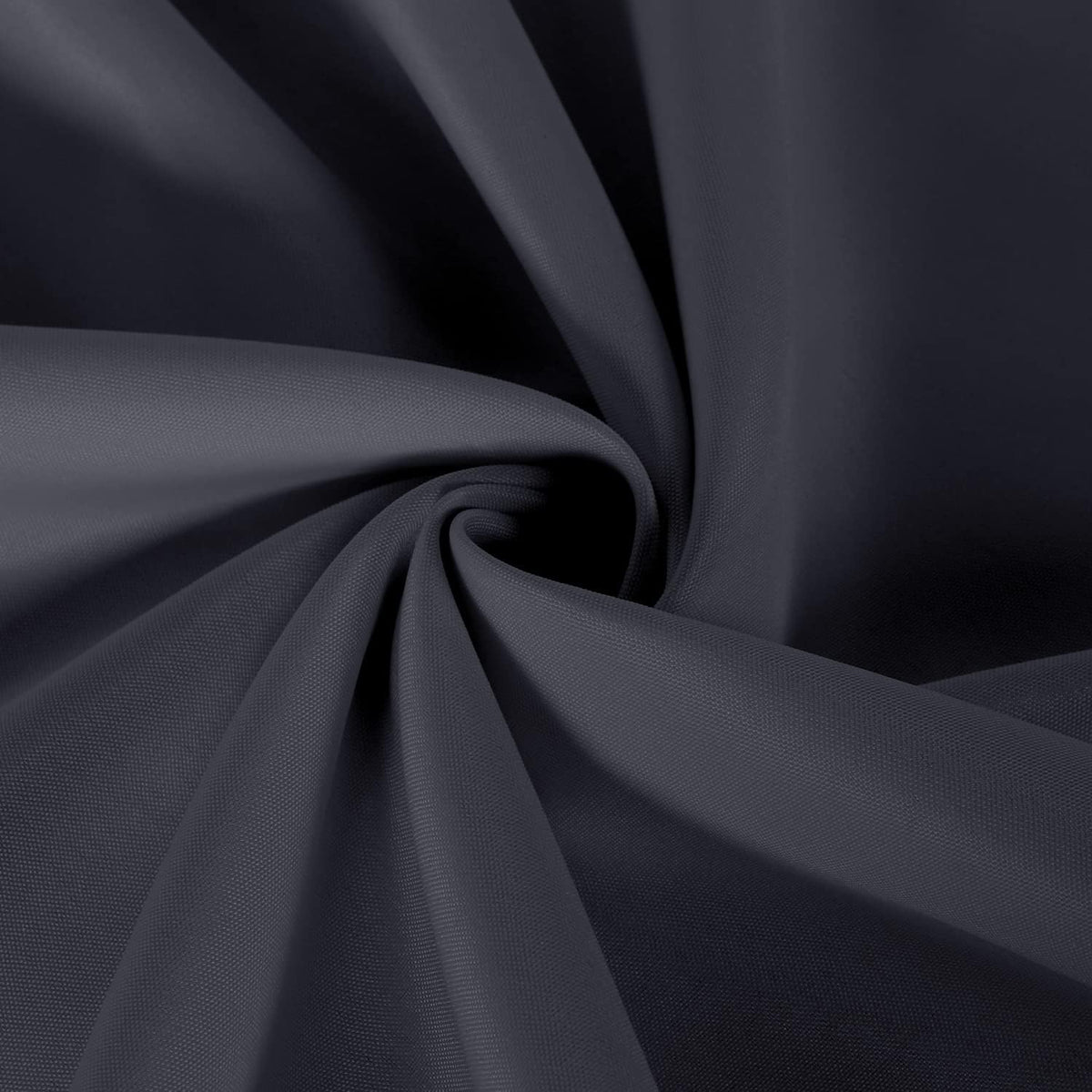 sancua 2 Pack Dark Grey Tablecloth 60 x 120 Inch, Rectangle 8 Feet Table Cloth - Stain and Wrinkle