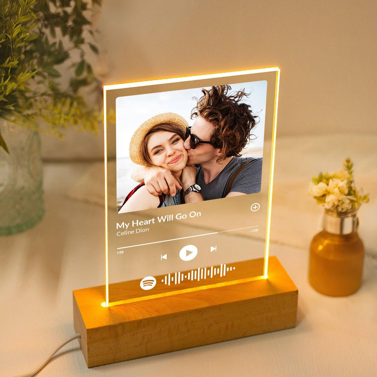 Custom Spotify Plaque, Customized Acrylic Song Plaque/Glass Album Cover, Custom Music Picture