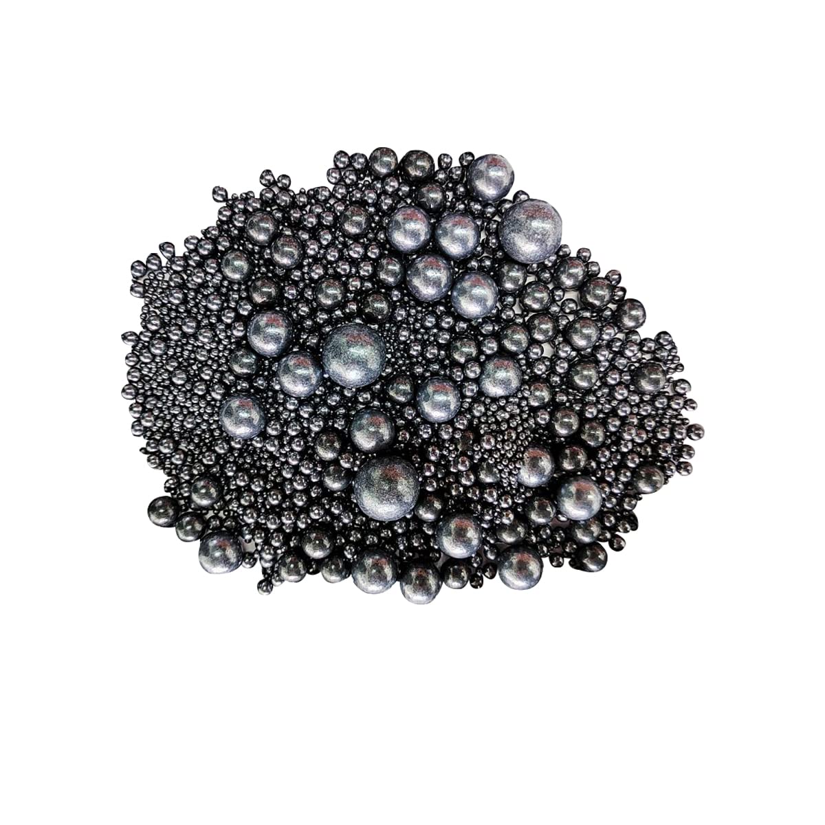 Edible Black Sugar Pearls Candy Sprinkles 120G/ 4.23Ounce Baking Cake Sprinkles Cupcake and Cake