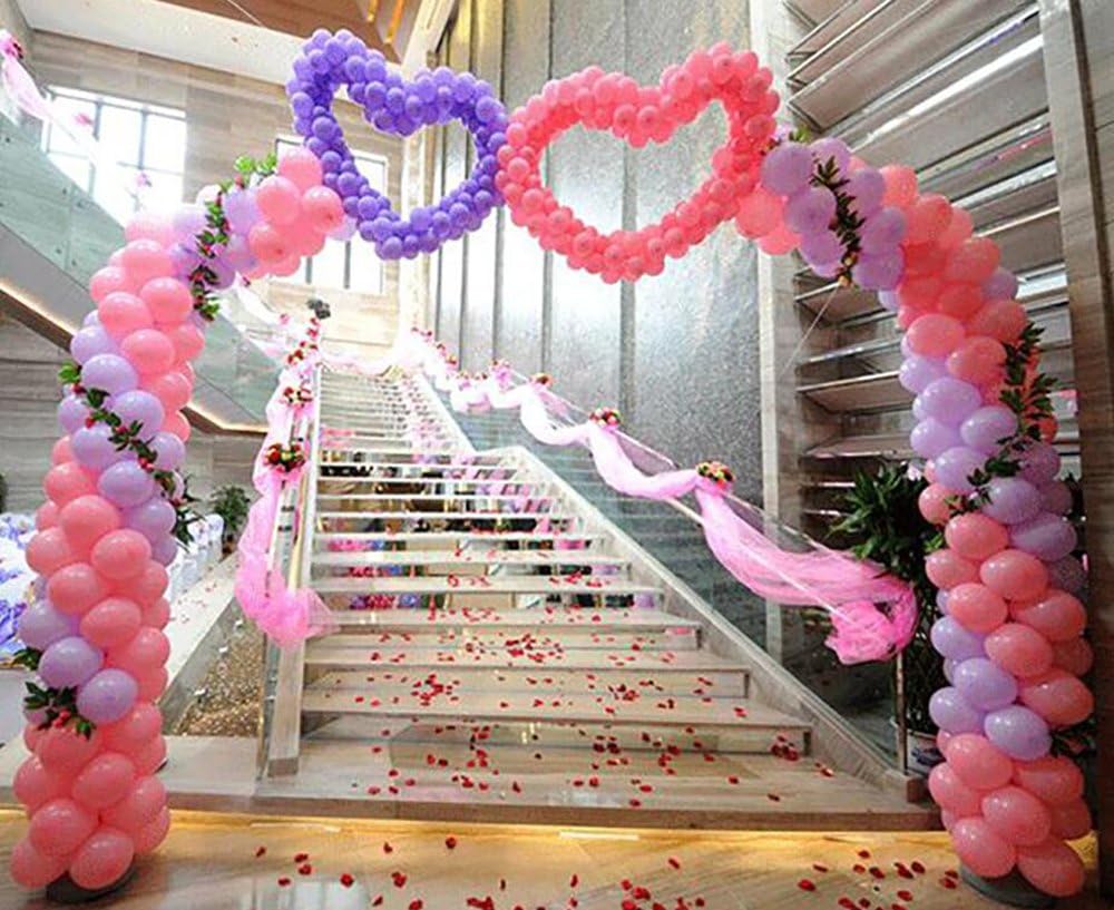 120 PCS Decorative Balloons Rings Balloon arch Convenient Clip Connector, Wedding decorations Event