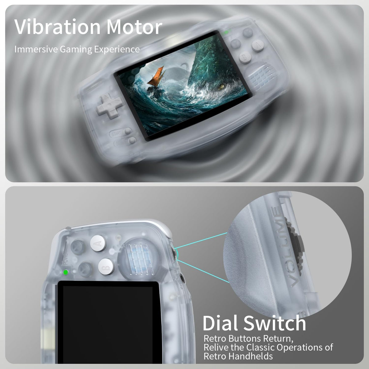 RG34XX Retro Handheld Game Consoles RG34XX Classic Retro Gaming Console 32+64G Card Preloaded Games