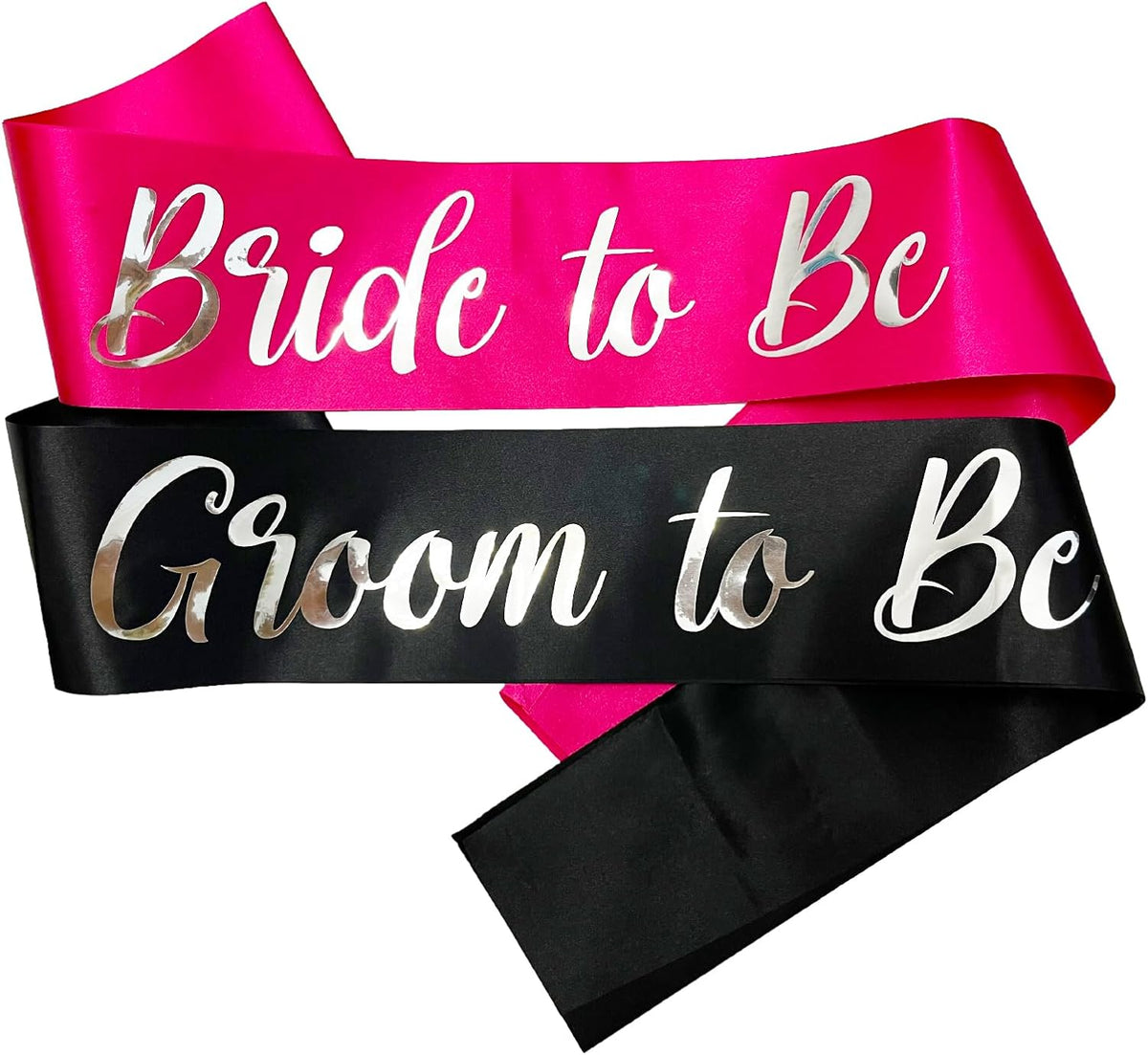 Bride to Be Sash and Groom to Be Sash, Bachelorette Party Supplies Engagement Party Favors, Bridal