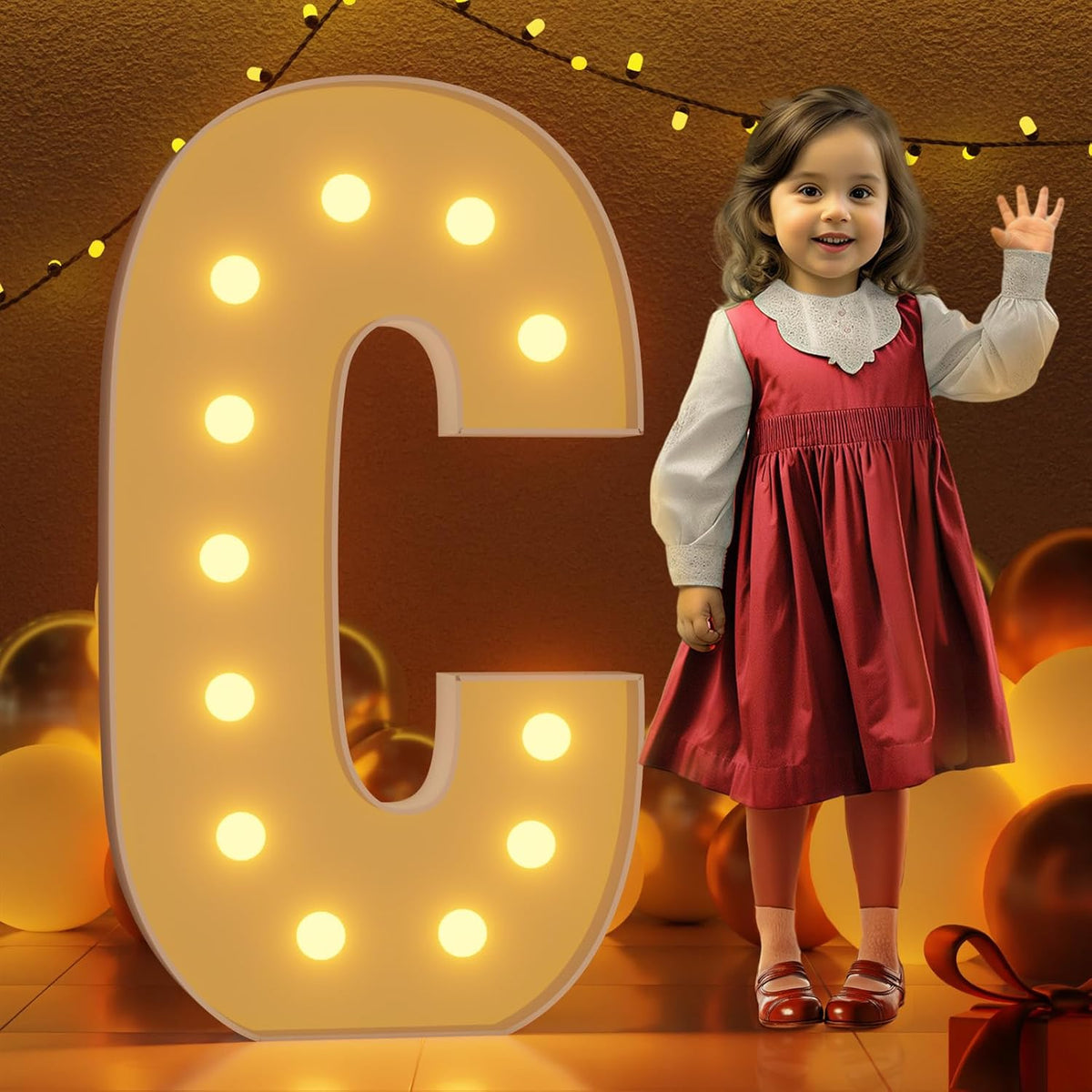 Marquee Letters 4 Feet Tall Large Light Up Letters C Happy Birthday Decorations Marry Me Engagement