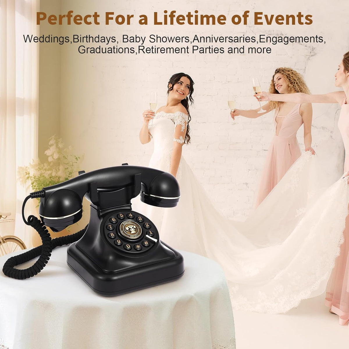 Audio Guest Book Wedding Phone, Audio Guest Book Record Customized Audio Messages Guest Book