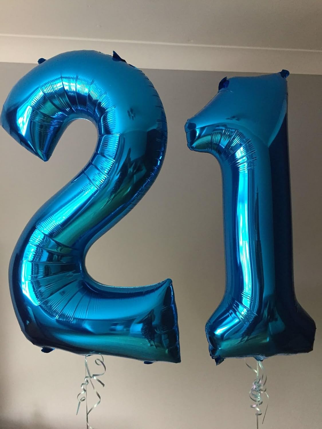 40 Inch Dark Blue Number 2 Balloon Dark Blue Foil Number Balloons 0-9 20 21st 22 28 Balloon Number