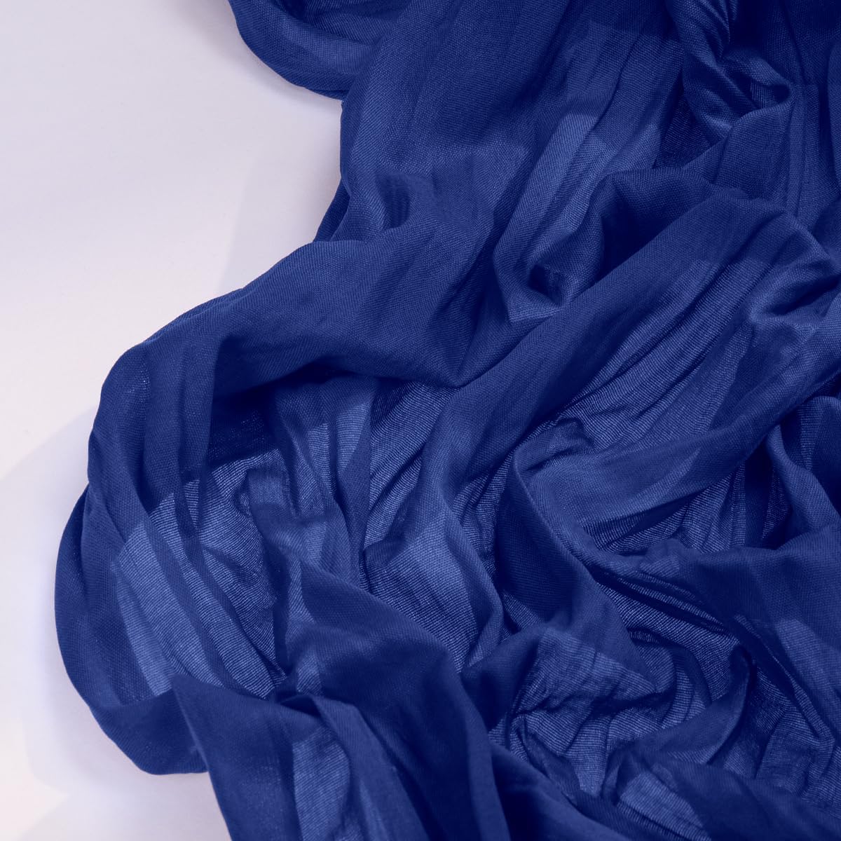 Royal Blue Cheesecloth Table Runner Blue Fall Table Runners Boho Gauze 120 Inches Fall Table