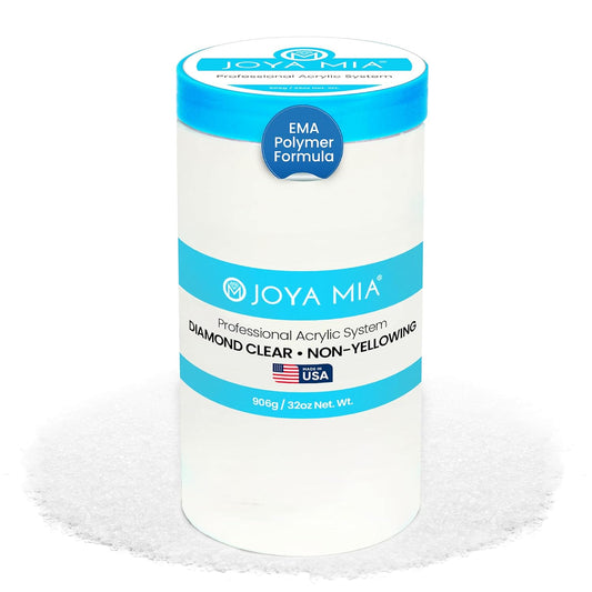 Joya Mia Acrylic Powder for Nails, MMA-Free, Super Adhesion Professional Powder for Flawless &