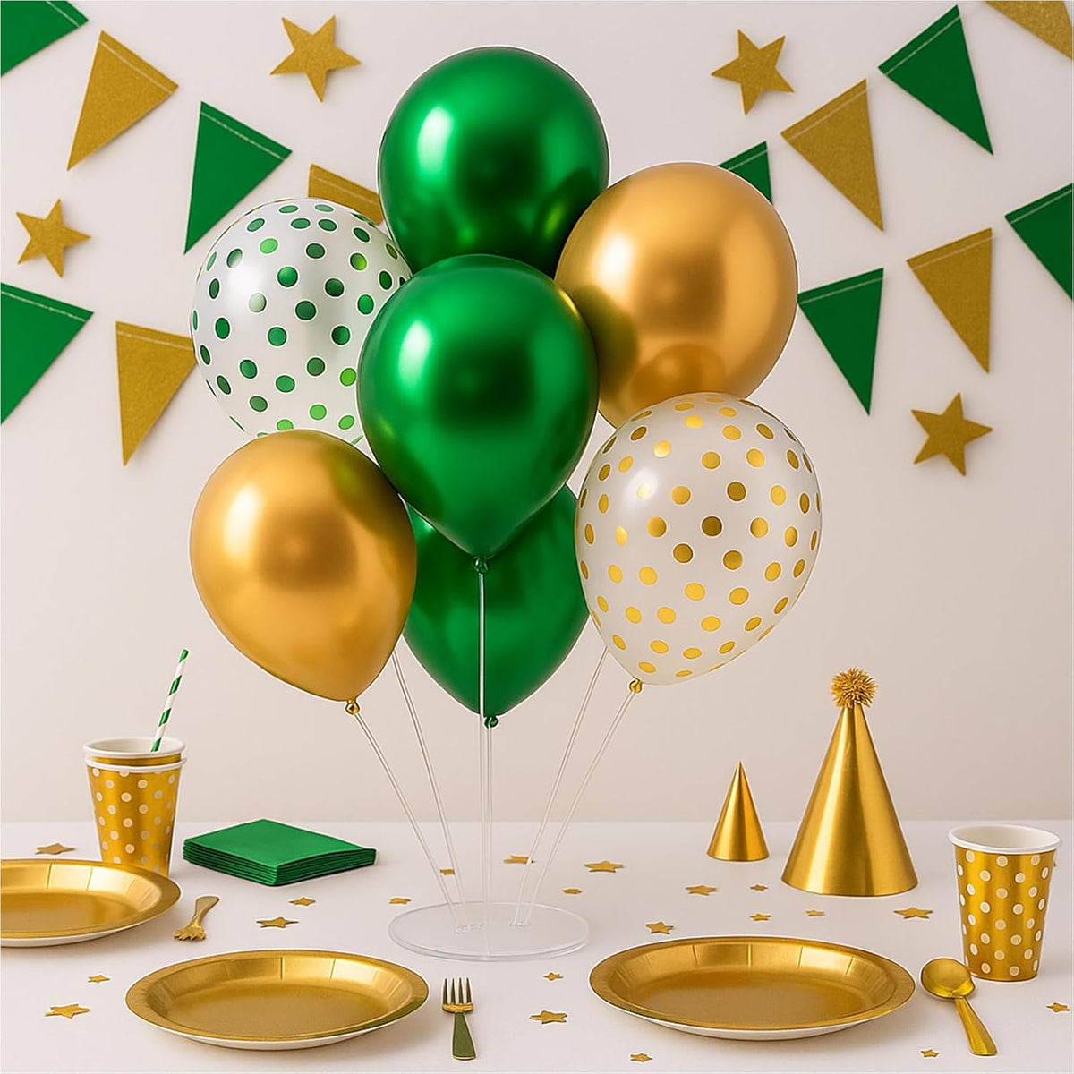 6pcs Balloon Stands Kit Table Centerpiece Table Decorations for Anniversary Birthday Wedding
