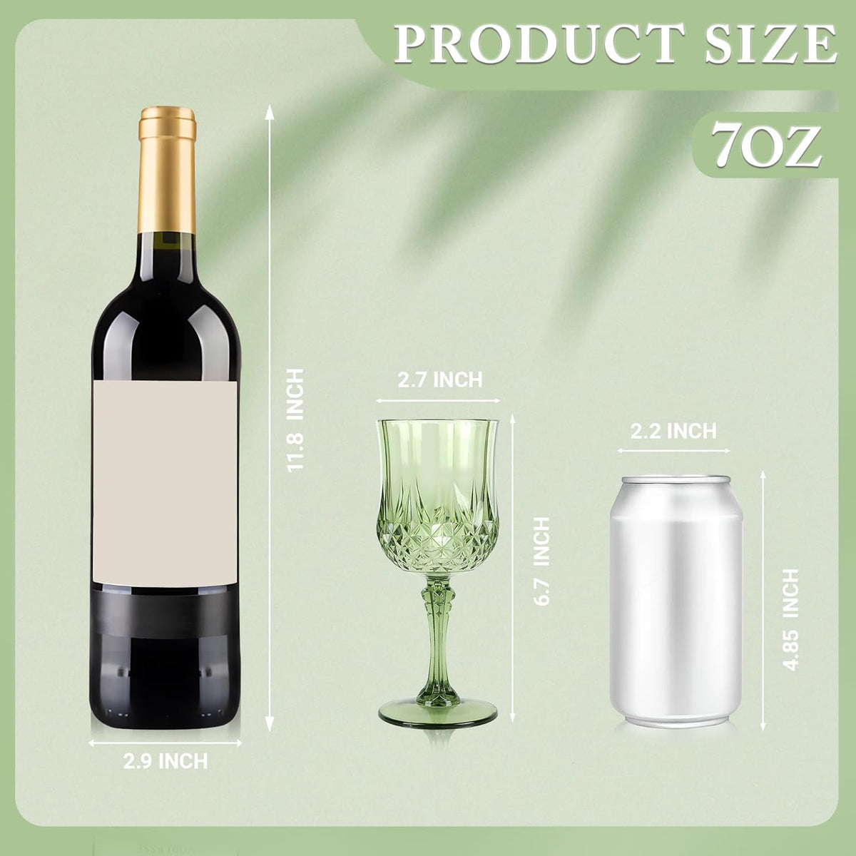Plastic Wine Glasses，Plastic Goblets Vintage Style Cordial Drinking Glasses for Wedding Reception