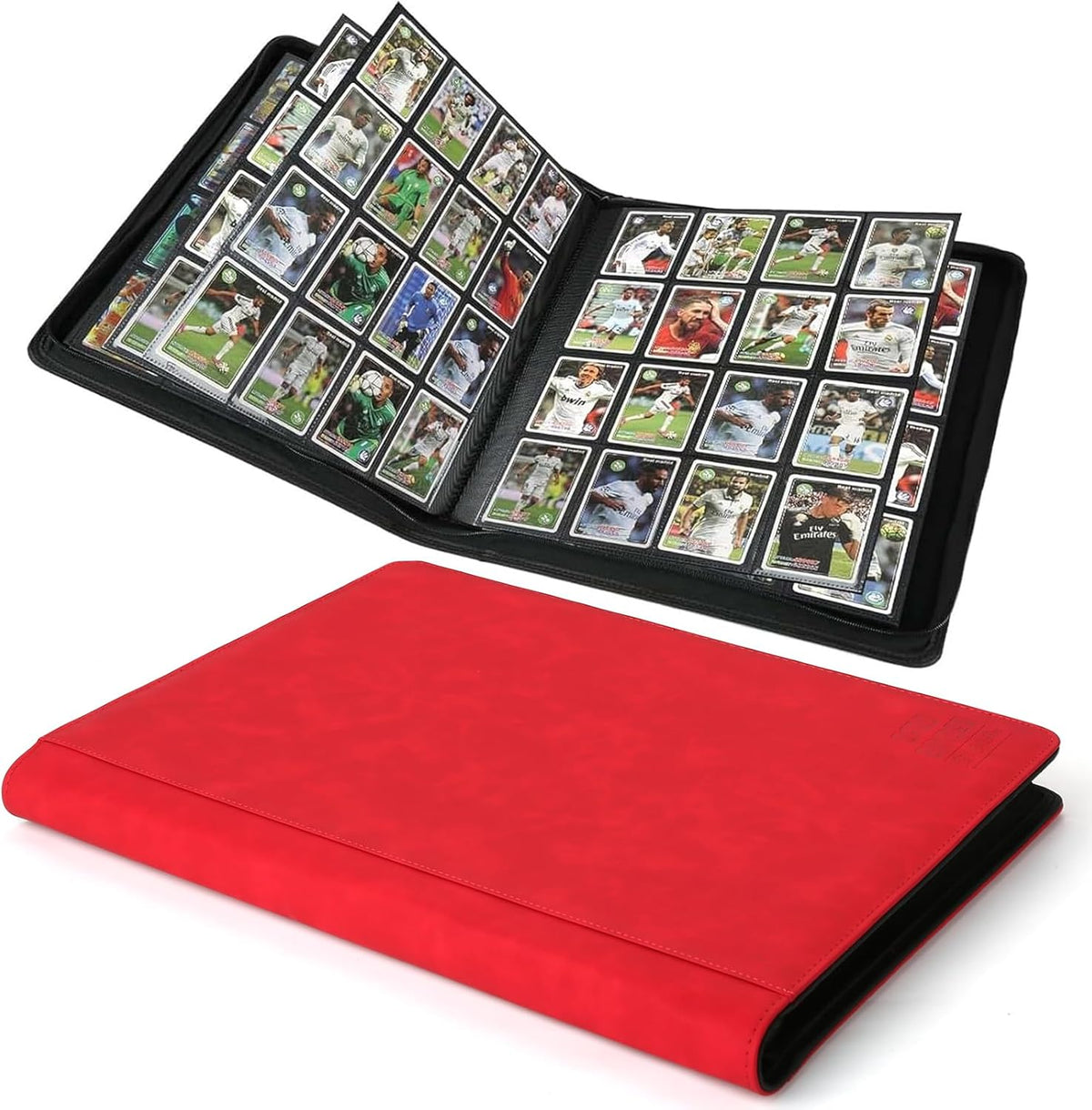 Premium Ringless Trading Card Binder - 1024 Capacity, 16 Side-Loading Pockets per Page, Archival