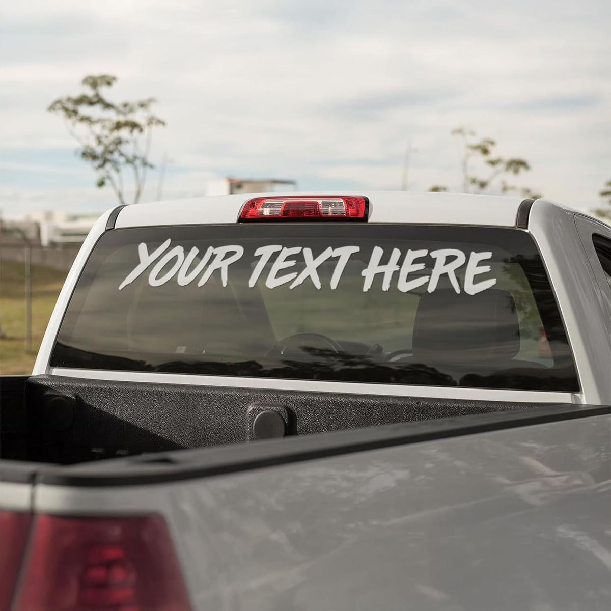 VulgrCo Custom Windshield Decal - Design Your Own Windshield Banner or Custom Window Decals for