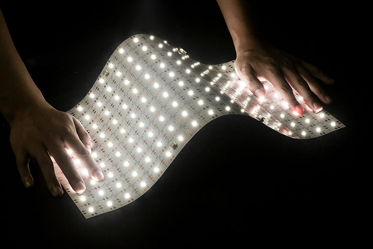 4PCS Soft LED Backlight Sheet 36W 6000Kwhite Color Backlit Flexible cuttable Each pcs 19X9.5 inch