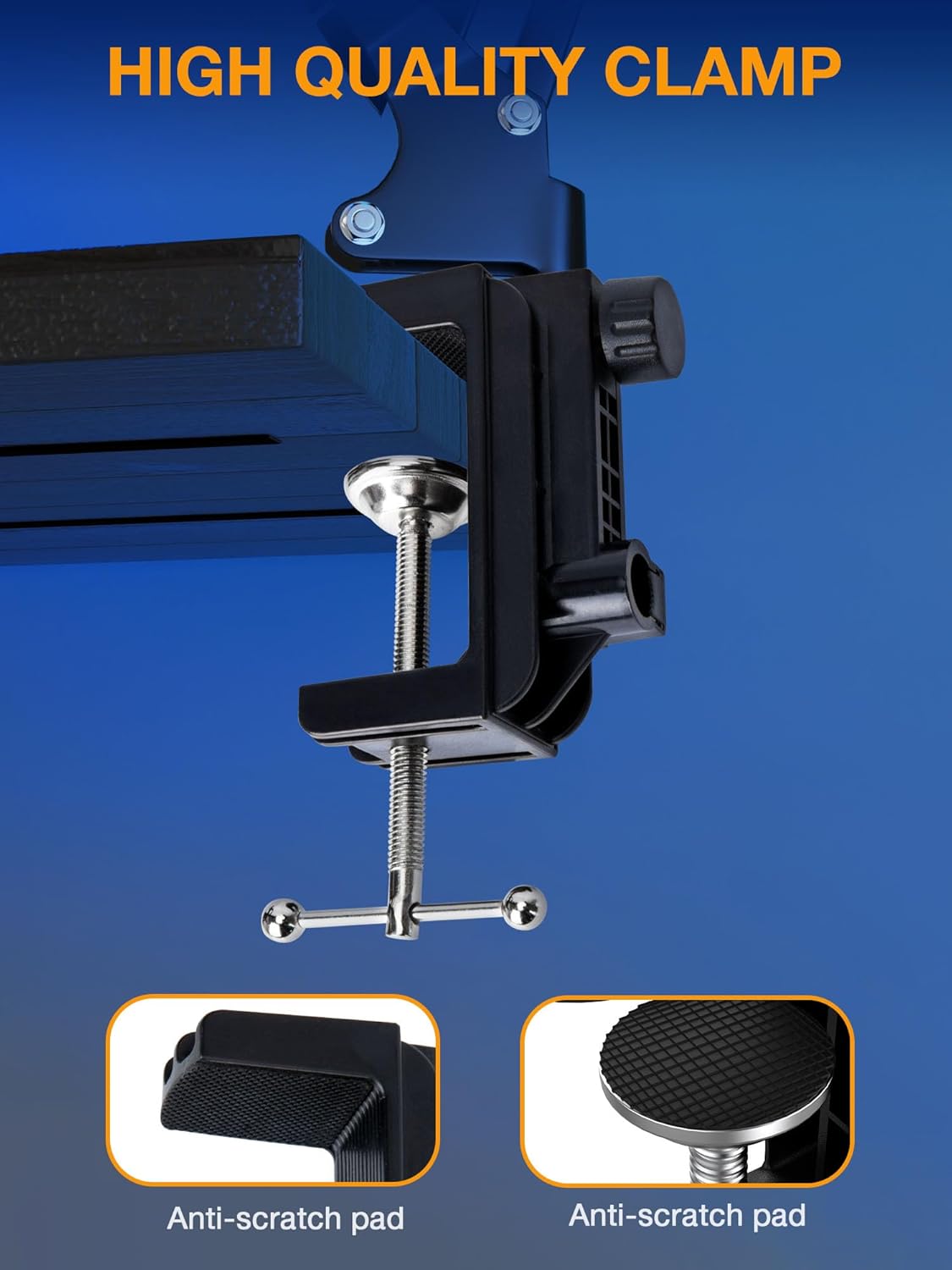 QuadCast Boom Arm, Mic Arm for Blue Yeti HyperX QuadCast SoloCast Fifine AM8 and Most Microphone
