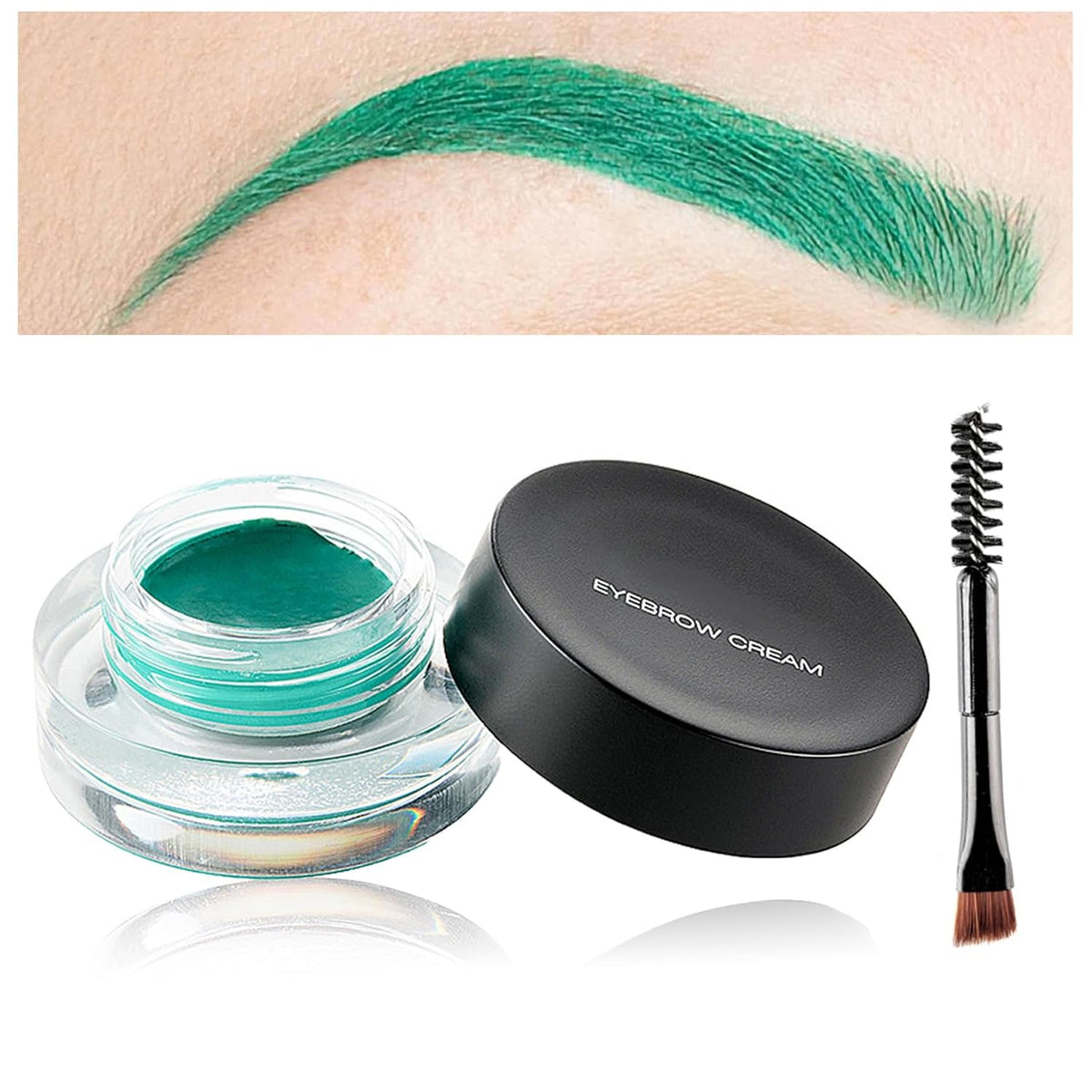 Eyebrow Pomade Cream,Brow Pomade Gel Naturally Long Lasting Waterproof,Delicate and Smooth Eye Brow