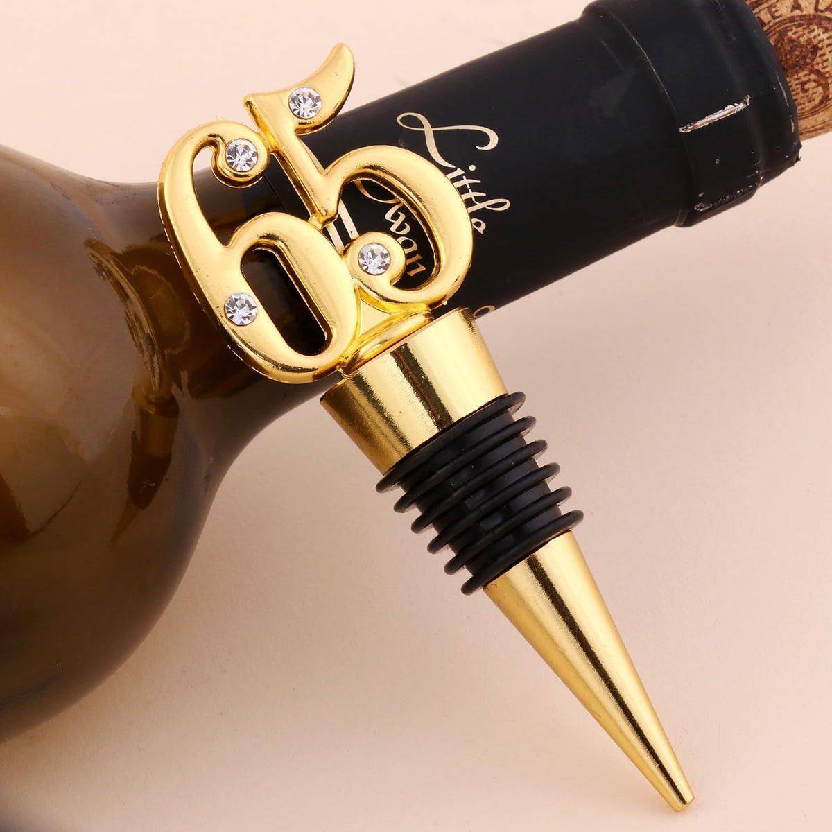12 Pack 65th Birthday Favors For Guests 65 Years Old Wine Bottle Stoppers With Gift Box For 65th