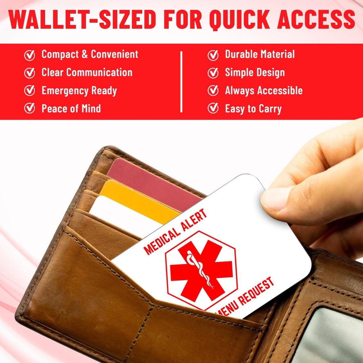 Bariatric Card for Restaurants, Special Menu Request Card, Portion Control Restaurant Request for